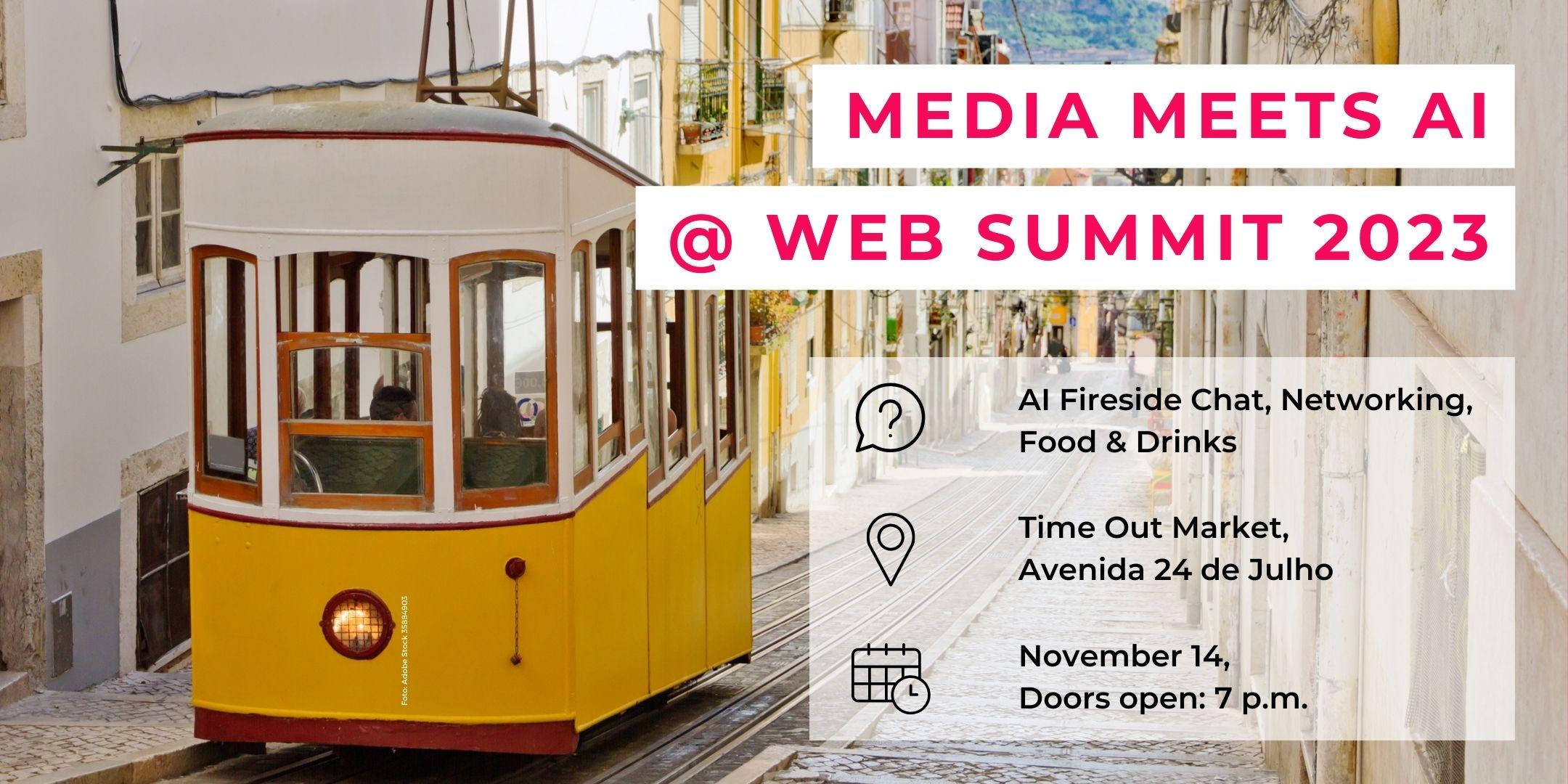 MEDIA MEETS AI @ WEB SUMMIT 2023