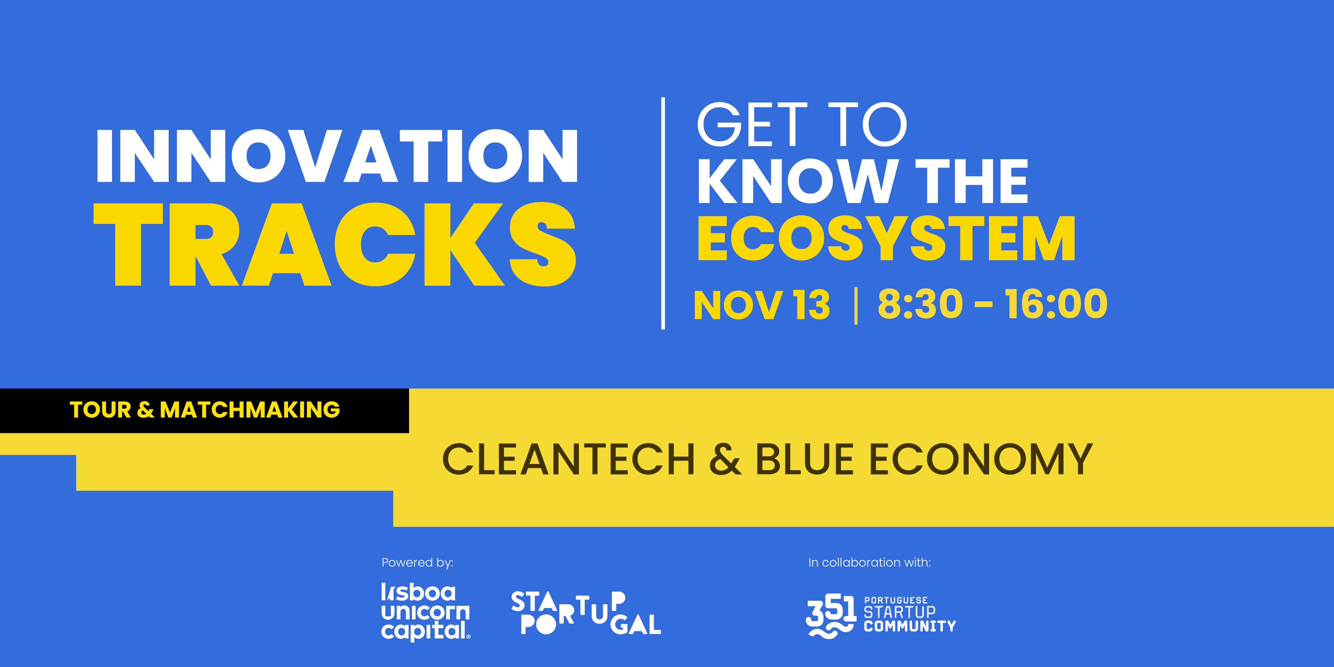 Innovation Tracks – Impact & Blue Economy