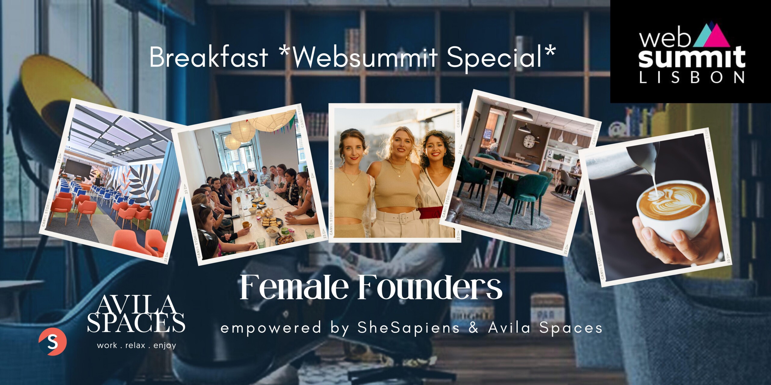 Female Founders Breakfast *Websummit* + Raffle