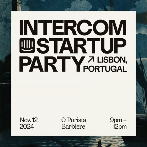 Intercom Startup Party at Web Summit