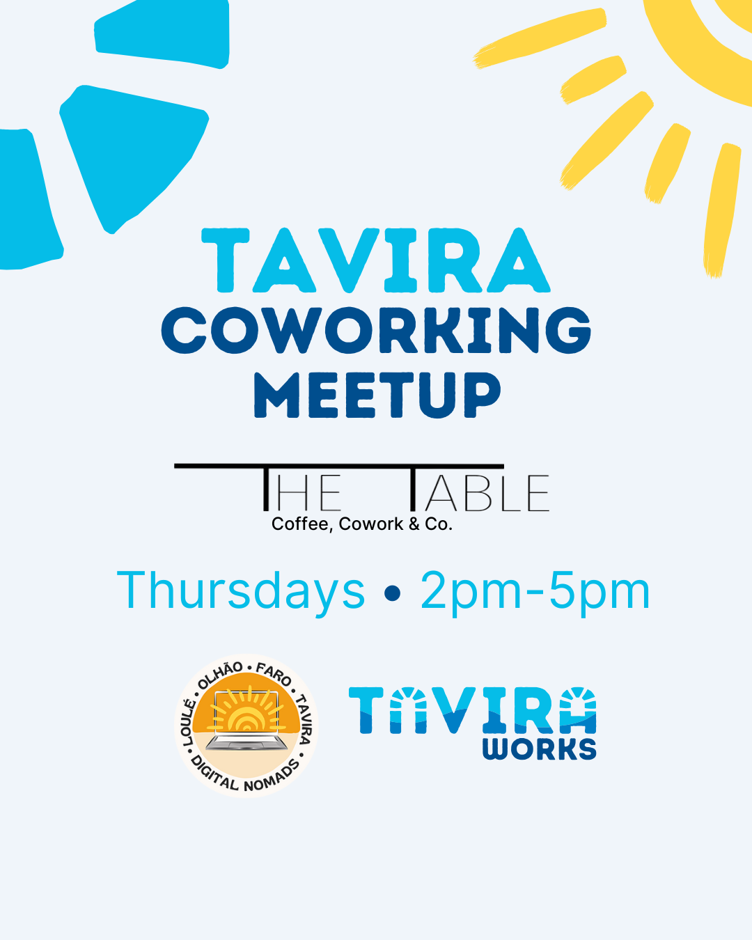 TAVIRA TECH DAY: Coworking Meetup in Tavira – by LOFT and Tavira Works