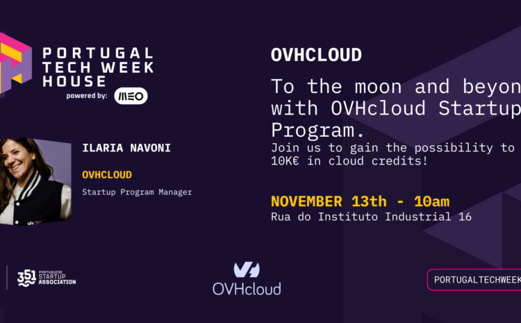  To the moon and beyond with OVHcloud Startup Program.